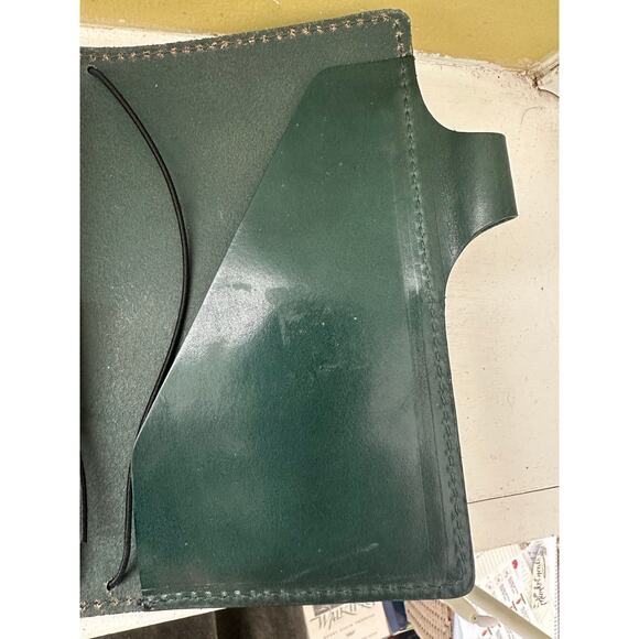 Chic Sparrow Austen Cascade Folio Leather Cover Keep Going Growing Forest Green - Picture 11 of 12